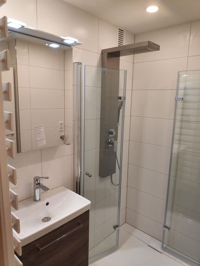 Appartamento al piano rialzato a Neuhausen, 3 1/2 locali, completamente ristrutturato, cucina componibile, Internet 1 Gb/s, 800 m fino alla S-Bahn – Foto 6