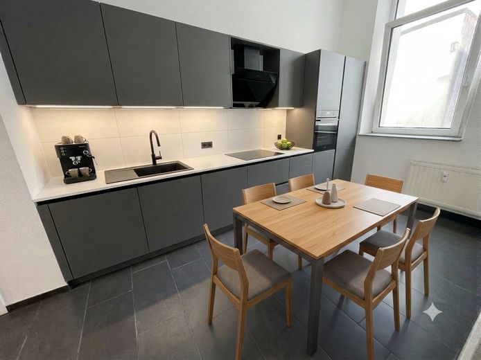 Schicke 3-Zimmer-Wohnung in Krefeld Inrath-Kliedbruch – Küche visualisiert