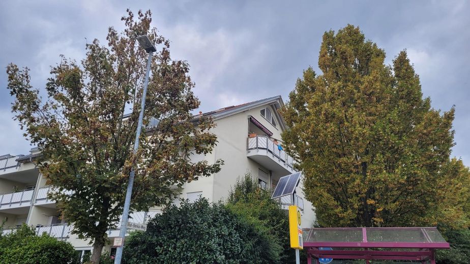 Provisionsfreie, energieeffiziente 3,5-Zimmer-Maisonette-Wohnung auf der Schillerhoehe in Marbach – Aussenansicht