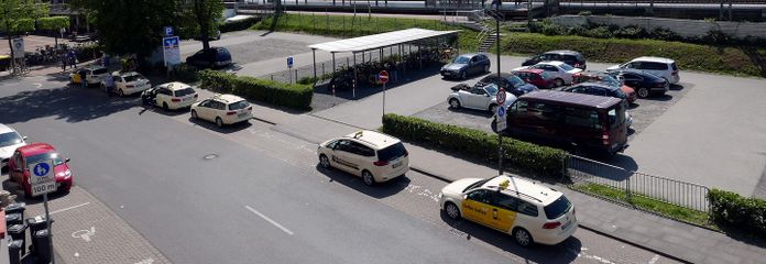 Aussicht Bahnhof