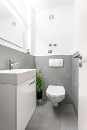 Apartamento de 3 habitaciones recién renovado con garaje subterráneo * libre para ocupar y sin comisión * – separates WC