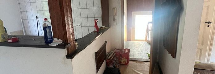 Ansicht Flur- und Küchenbereic