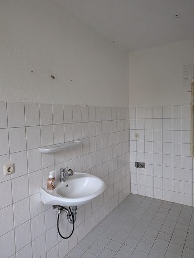 Bad mit Waschmaschinenstellpla