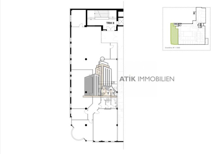 ATIK: Attraktive Gewerbeflächen in der Fußgängerzone - flexibel nutzbar - provisionsfrei – Grundriss 2.OG