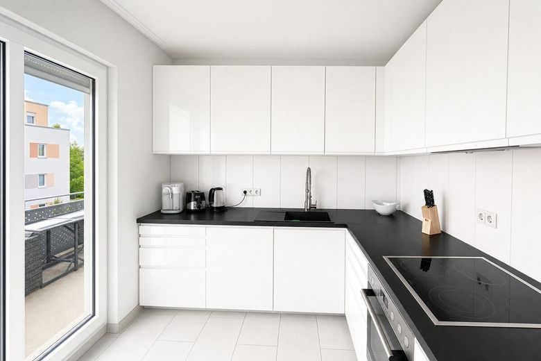 Bogenhausener Höfe: Moderne &amp; perfekt aufgeteilte WG-Wohnung mit hoher Rendite und Fernblick – Bild 7