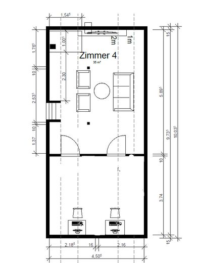Möbliertes WG-Zimmer (eigene Etage) in 4er-Frauen-WG in Heilbronn-Neckargartach – Obere Etage (DG)