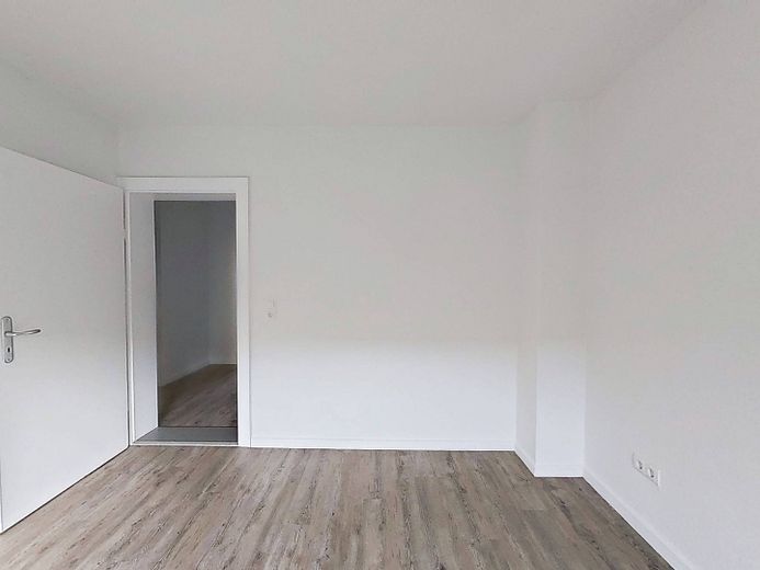 Modern&hell: Große 2-Zi.-Whg. mit BALKON im Nordwesten von Rendsburg – Ansicht II: Schlafzimmer