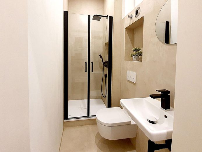 WC mit Dusche
