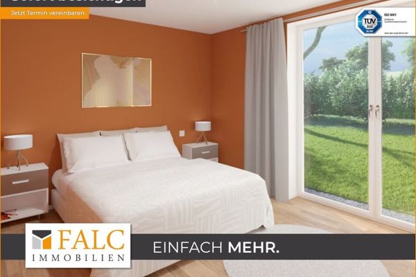 Charmante Erdgeschosswohnung mit Gartenanteil - Erstbezug!