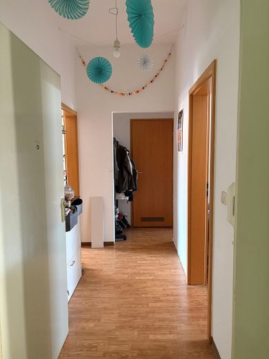 Helle Dachgeschosswohnung in der schönen Oststadt – Flur