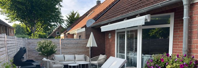 Modernisiertes Kettenhaus | 120 m² | 4 Zimmer | Keller | Garage  | 429.000€ – Garten