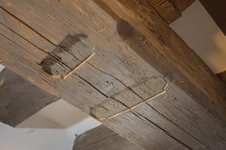 Verwendung historischer Balken