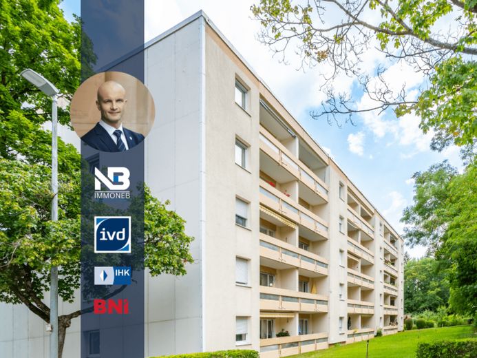 Provisionsfrei – Helle 3-Zimmer-Wohnung mit Aufzug, zwei Balkonen und TG-Stellplatz – Photo 1