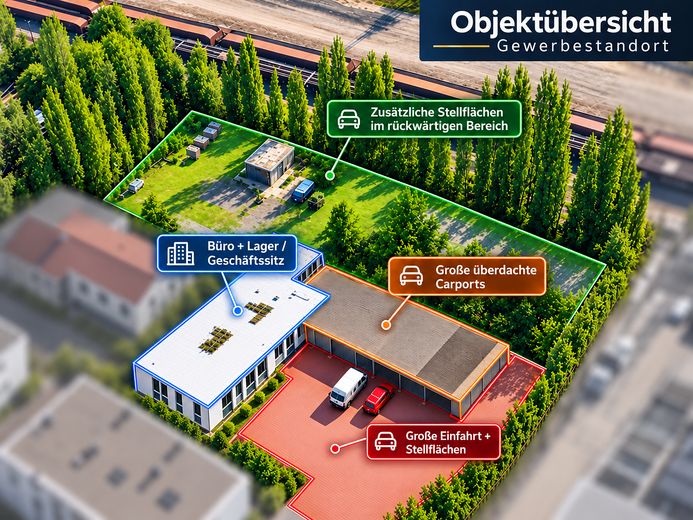 ТАКСІ - Ремісництво - Будівництво та постачальники послуг - Офіс + Склад + 1.000 м² домоуправитель – Фотографія 1