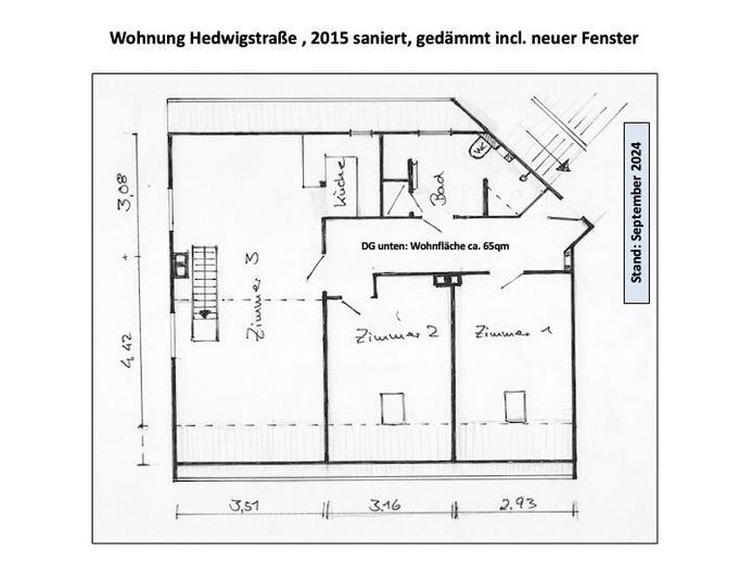 Braunschweig merkezinde şık maisonette daire – Foto 28