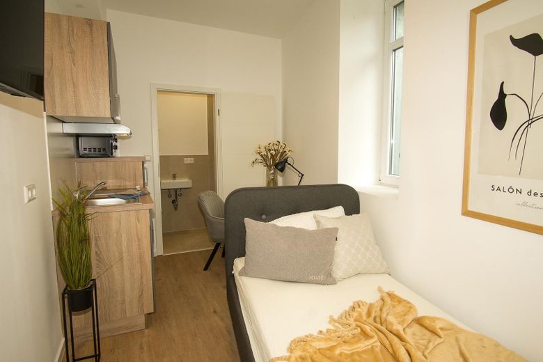 Möbliertes Mini Apartment mit Einbauküche + Bad – Mini Apartment! 