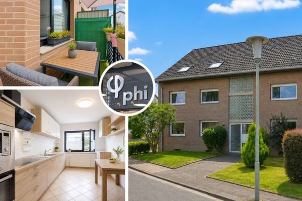 PHI AACHEN - Eschweiler-St. Jöris’in sevilen yerleşim bölgesinde balkonlu ve garajlı sağlam konut katı!