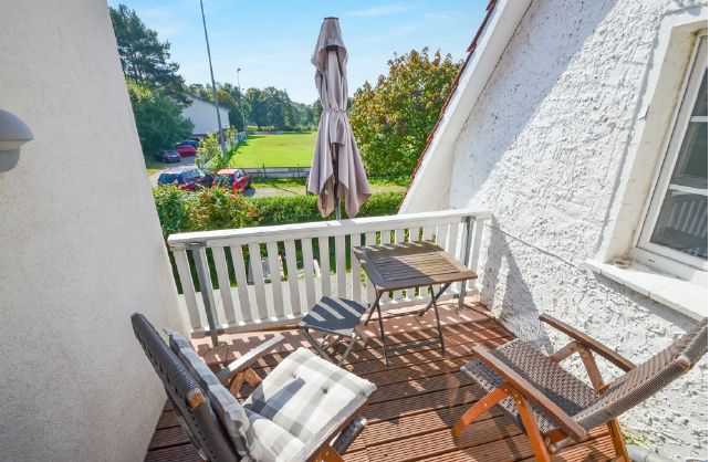 Verträumte Doppelhaushälfte als imposante Galeriewohnung – Balkon groß