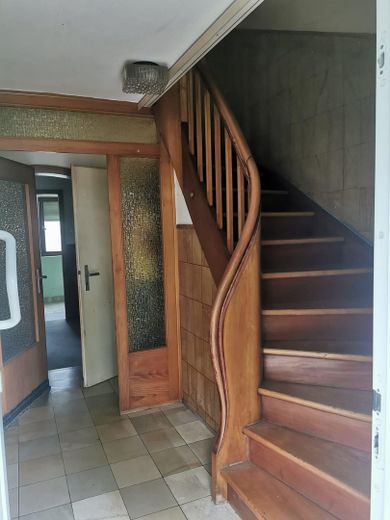 End-of-terrace house, 80m² of living space, for sale in a traffic-calmed area of Albersbösch, Offenburg – Flur