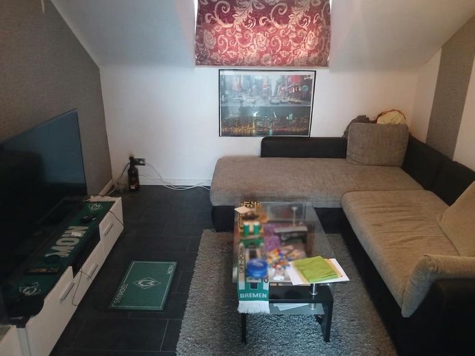 Günstige 2-Zimmer-Wohnung (43m²) in Eschweiler-Kinzweiler – Wohnzimmer