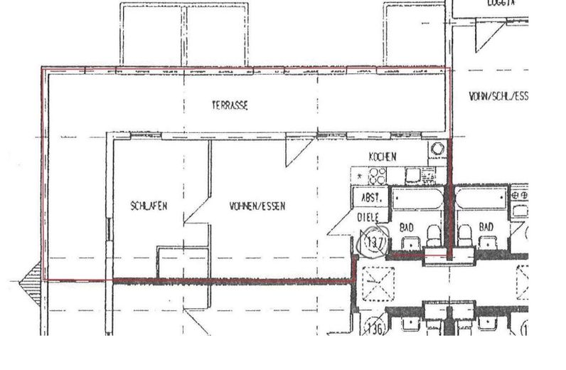 Exclusive 2-room apartment with large terrace – completely modernized bathroom in Karlsruhe-Neureut – Foto 5