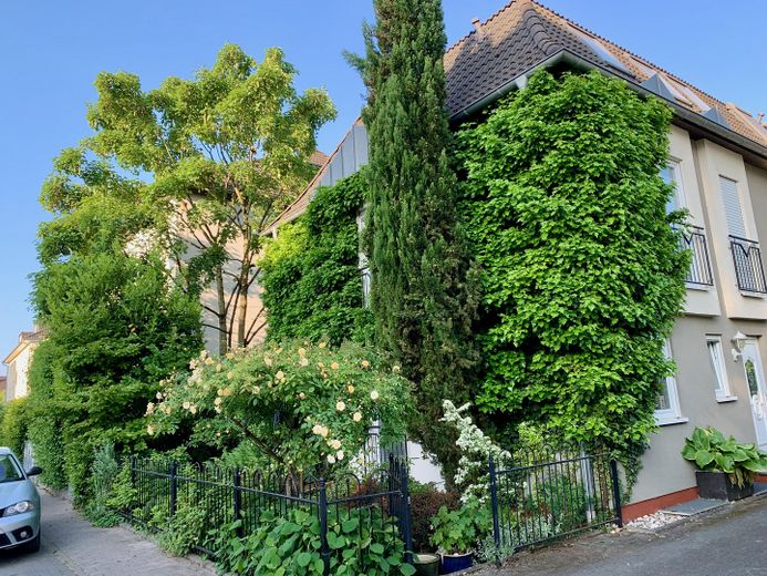 Maison mitoyenne dans une impasse calme à Francfort-Ginnheim – sans commission – Ansicht von der Straße
