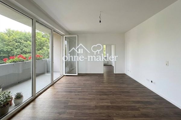 Emménagez ou louez : lumineux 3 pièces avec balcon donnant sur la verdure — sans commission, directement du propriétaire
