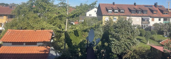 Friendly, bright 4-room apartment – Aussicht