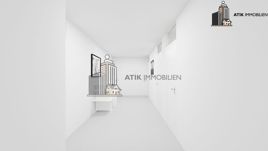 ATIK: Ausbau nach Mieterwunsch - klimatisierte Bürofläche im EG mit Top Preis-Leistungs-Verhältnis – Innenvisualisierung
