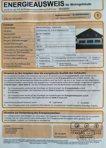 Mehrfamilienhaus 4 Wohneinheiten mit PV-Ertrag in 87616 Marktoberdorf – Photo 13