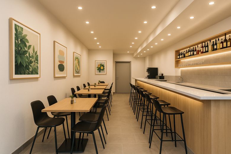 Von der Bar zum Café: Vielseitige Fläche sucht neues Gastronomieprofil – Konzept