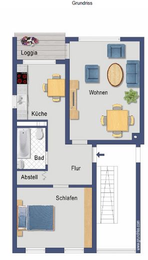 Kernsaniert & modern: 2-Zimmer-Wohnung mit Einbauküche und eigener Garage in Gärtringen – Foto 25