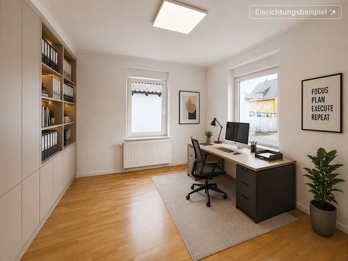 Einrichtungsbeispiel Büro