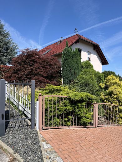 Casa unifamiliare indipendente ai confini immediati della città di Dresda – Gewächs vor dem Haus 