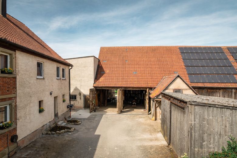 Blick in den Hof