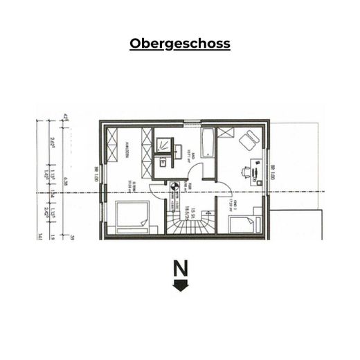 Grundriss Obergeschoss