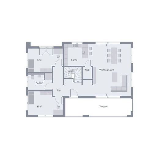 DESIGNHAUS FÜR DIE BESONDERE LAGE – Grundriss Dachgeschoss