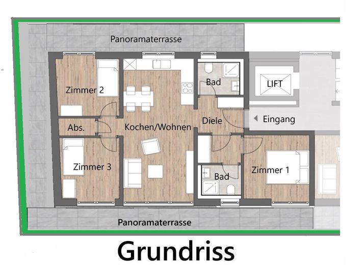 Aufteilung