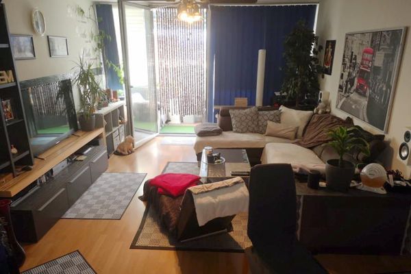Sehr gepflegte Eigentumswohnung am Stadtrand von Frankenthal; Panoramablick bis zum Pfälzerwald