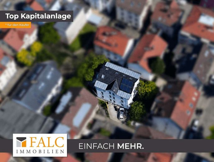 KFW 115 - Kernsaniertes Mehrfamilienhaus mit 7 Wohneinheiten in Stuttgart-Bad Cannstatt – Außenansicht