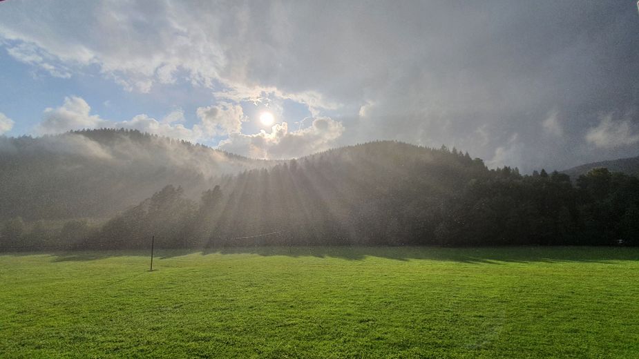 Ausblick vom Nord-West Balkon