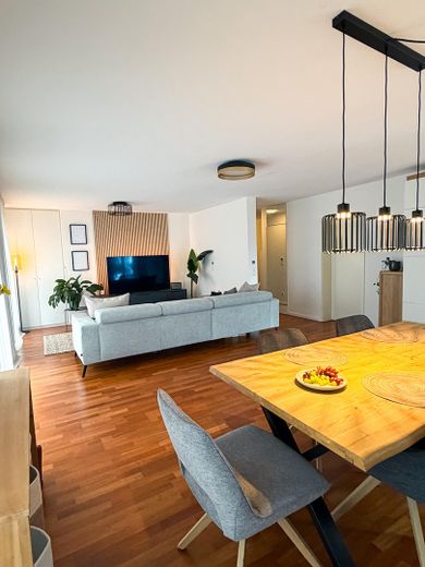 3-Zimmer-Dachterrassenwohnung Ingolstadt-Ringsee – Wohn-/Essbereich