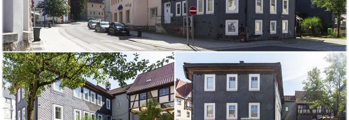 CONJUNTO DE CASA DE ENTRAMADO CON BODEGA ABOVEDADA – VIVIENDA Y NEGOCIO BAJO UN MISMO TECHO