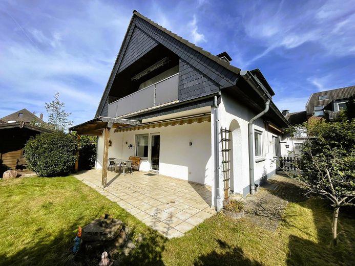 rückwärtige Hausansicht