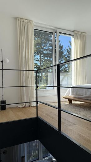 Modernes Endhaus am Brabandkanal mit großem Garten, Dachterrasse und Wellnessbereich – Bodentiefe Fenster