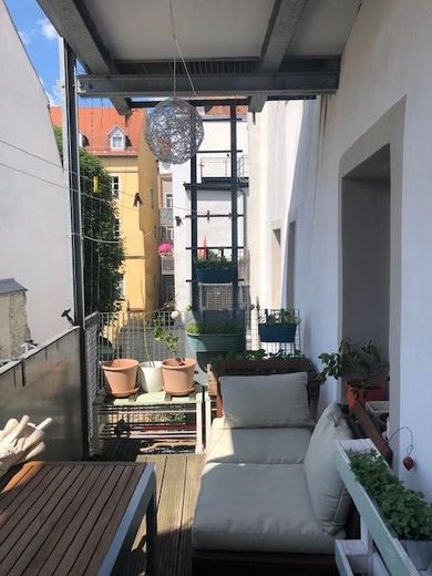 Balkon im Innenhof