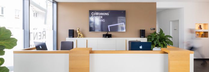 Postazioni di lavoro moderne in ambienti eleganti - Ideali per ufficio, sala trattamenti e molto altro – Rezeption Corner 