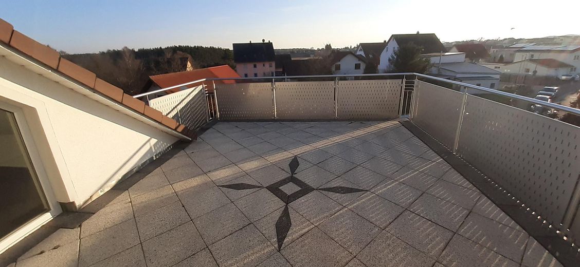 Dachterrasse Ausblick