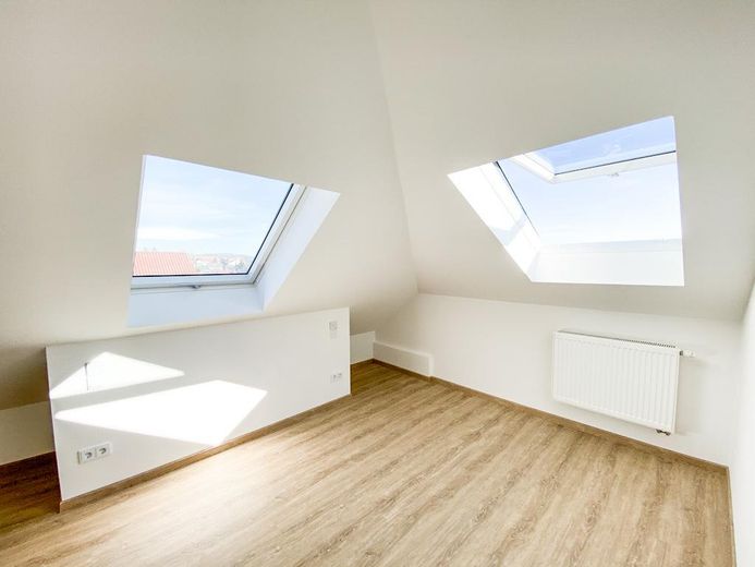 Schlafzimmer leer
