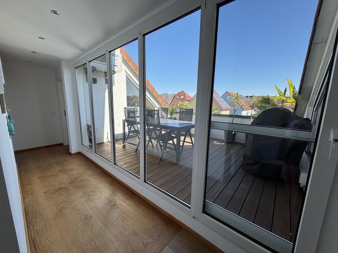 Wohntraum in Schwetzingen-Schälzig: lichtdurchflutet und klimatisiert – Dachterrasse